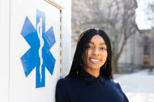 A portrait of MIT alumna Margaret Okobi ’16